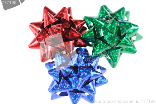 Image of Multi-coloured bows