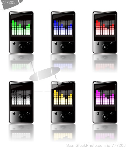 Image of MP3 graphic equalizer