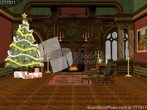 Image of Christmas room
