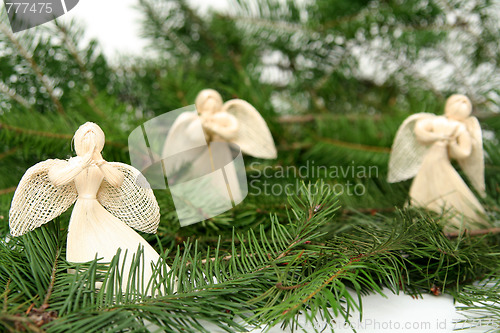 Image of Christmas angels