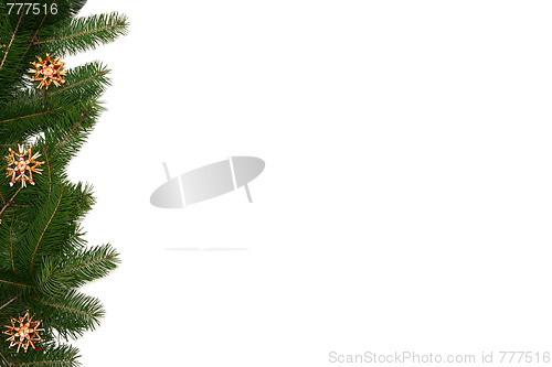 Image of Christmas tree frame