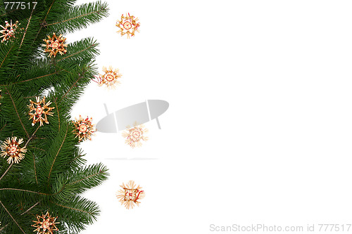 Image of Christmas tree frame