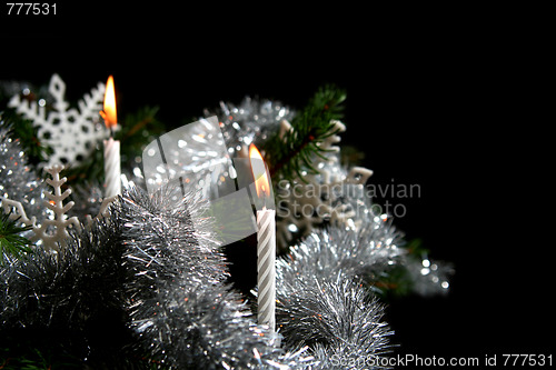Image of Christmas candles