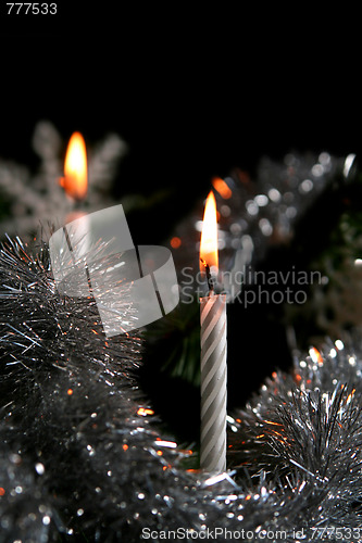 Image of Christmas candles