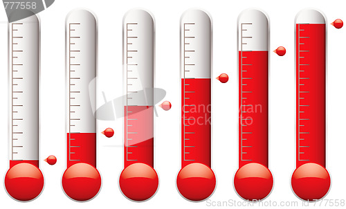 Image of thermometer set