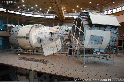 Image of International Space Station Russian Segment Mockup Descending