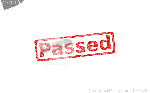 Image of Passed Stamp