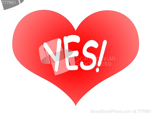 Image of Heart Says Yes