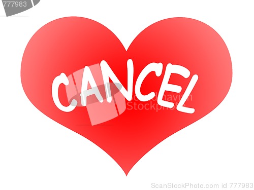 Image of Heart Says Cancel