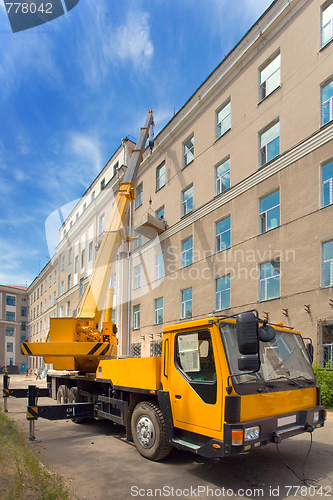 Image of  Heavy mobile crane truck