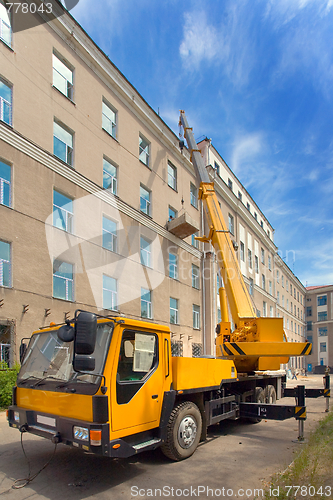 Image of  Heavy mobile crane truck