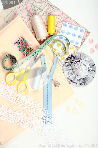 Image of Sewing items