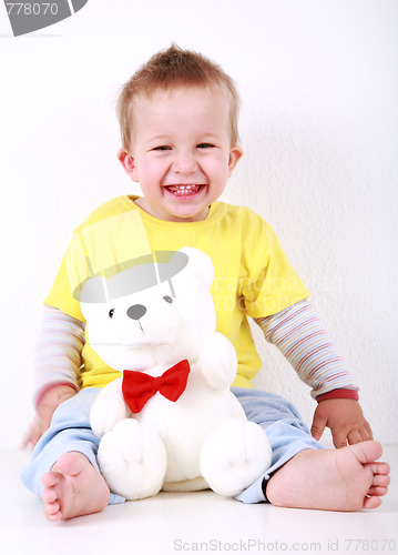 Image of Smiling toddler