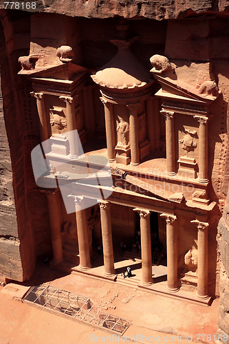 Image of The treasury at Petra