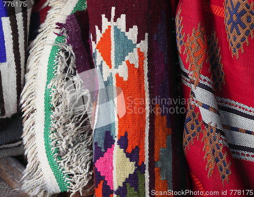 Image of Arab traditional textiles