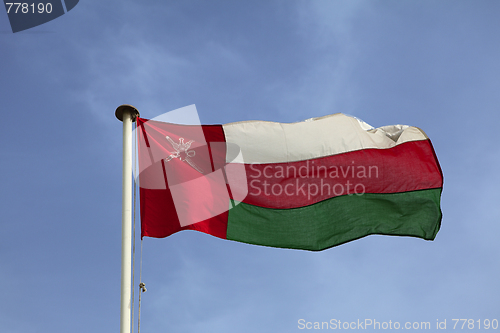 Image of Omani national flag