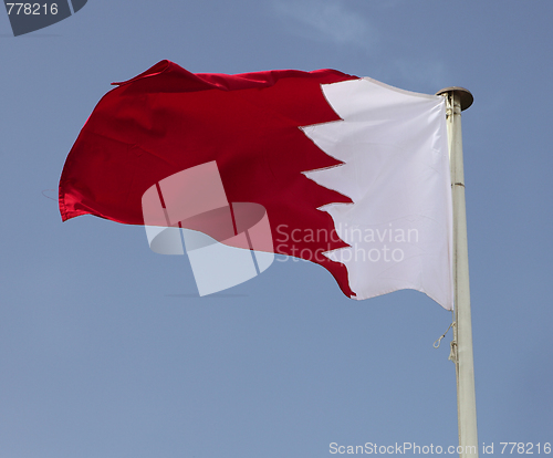 Image of Bahraini national flag