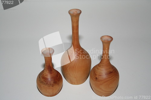 Image of Vases in wood