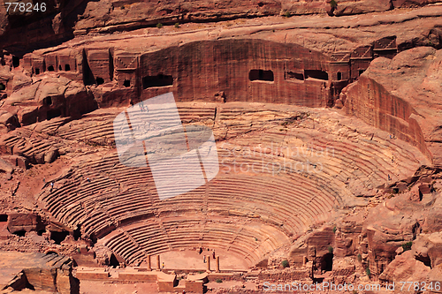 Image of Roman amphitheatre at Petra
