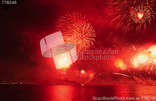 Image of Doha national day fireworks