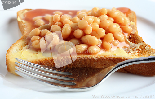Image of Beans on toast