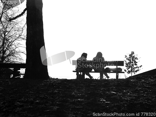 Image of Girls silhouette