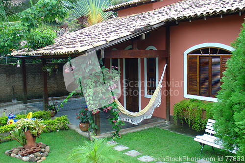 Image of Colonial red house