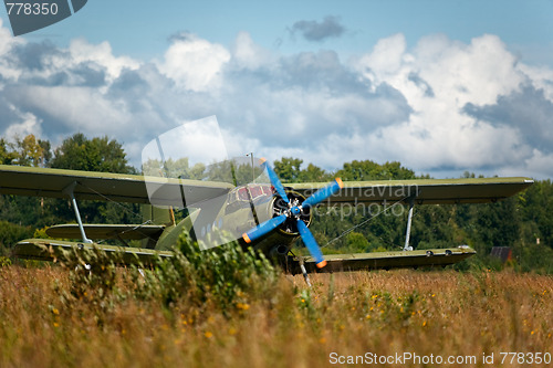 Image of Old biplane