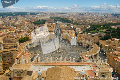 Image of Saint Peter's piazza