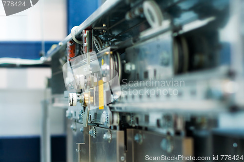 Image of Abstract machinery background