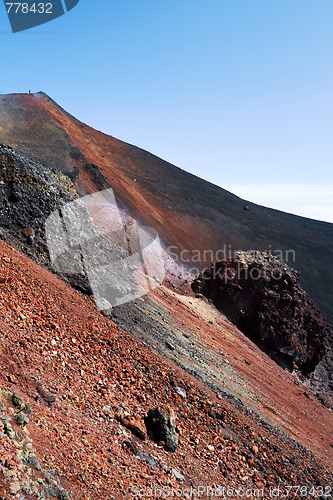 Image of slope of volcano 