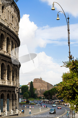 Image of  colosseo, rome,italy
