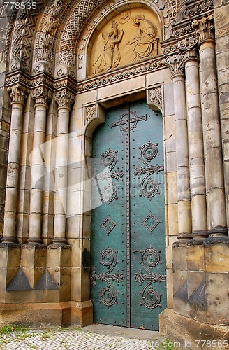 Image of Catholic Church Door