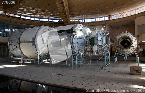 Image of International Space Station Russian Segment Mockup at the Star C