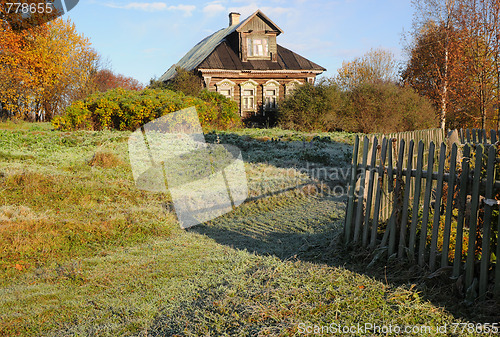 Image of Late Fall In The Russian Village