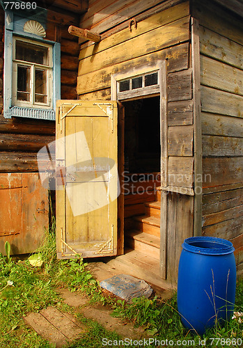 Image of Russian Village House Entrance