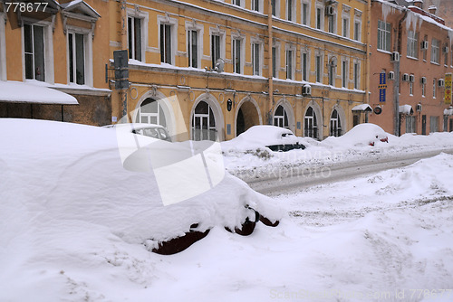 Image of Snowstorm in Sanit Petersburg