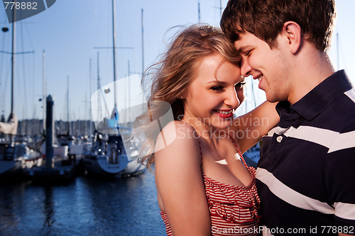 Image of Romantic couple in love