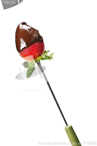 Image of Strawberry dipped in chocolate