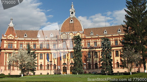 Image of City Hall in Brasov, Romania, Eastern Europe