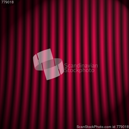 Image of theatrical curtain
