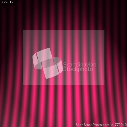Image of theatrical curtain