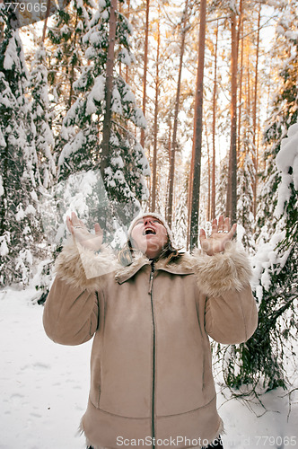 Image of Women in forest