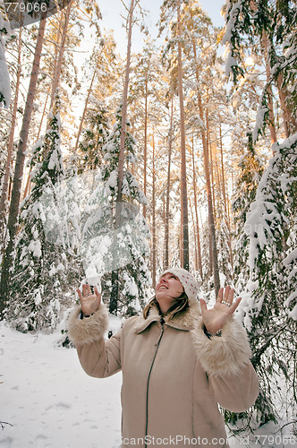 Image of Women in forest