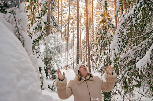 Image of Women in forest