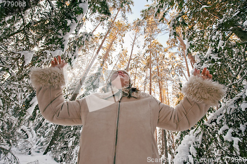 Image of Women in forest