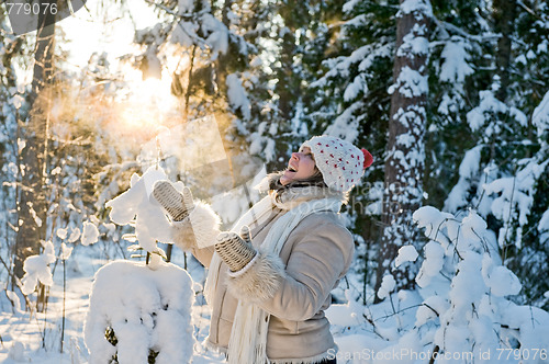 Image of Women in forest