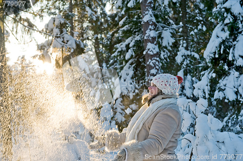 Image of Women in forest