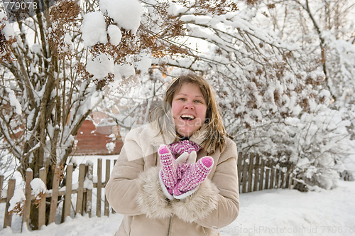 Image of Women on winter