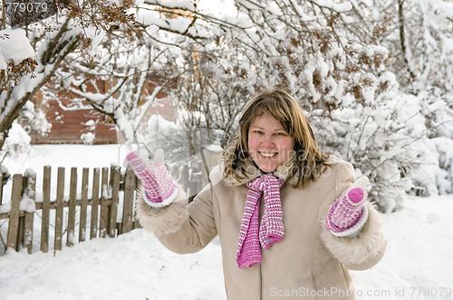 Image of Women on winter